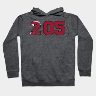 205 Alabama Pride Hoodie